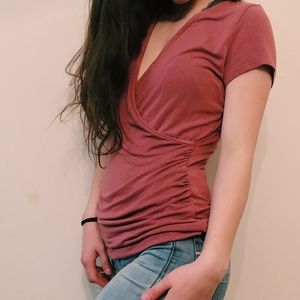 Banana Republic Wrap Top Size Small